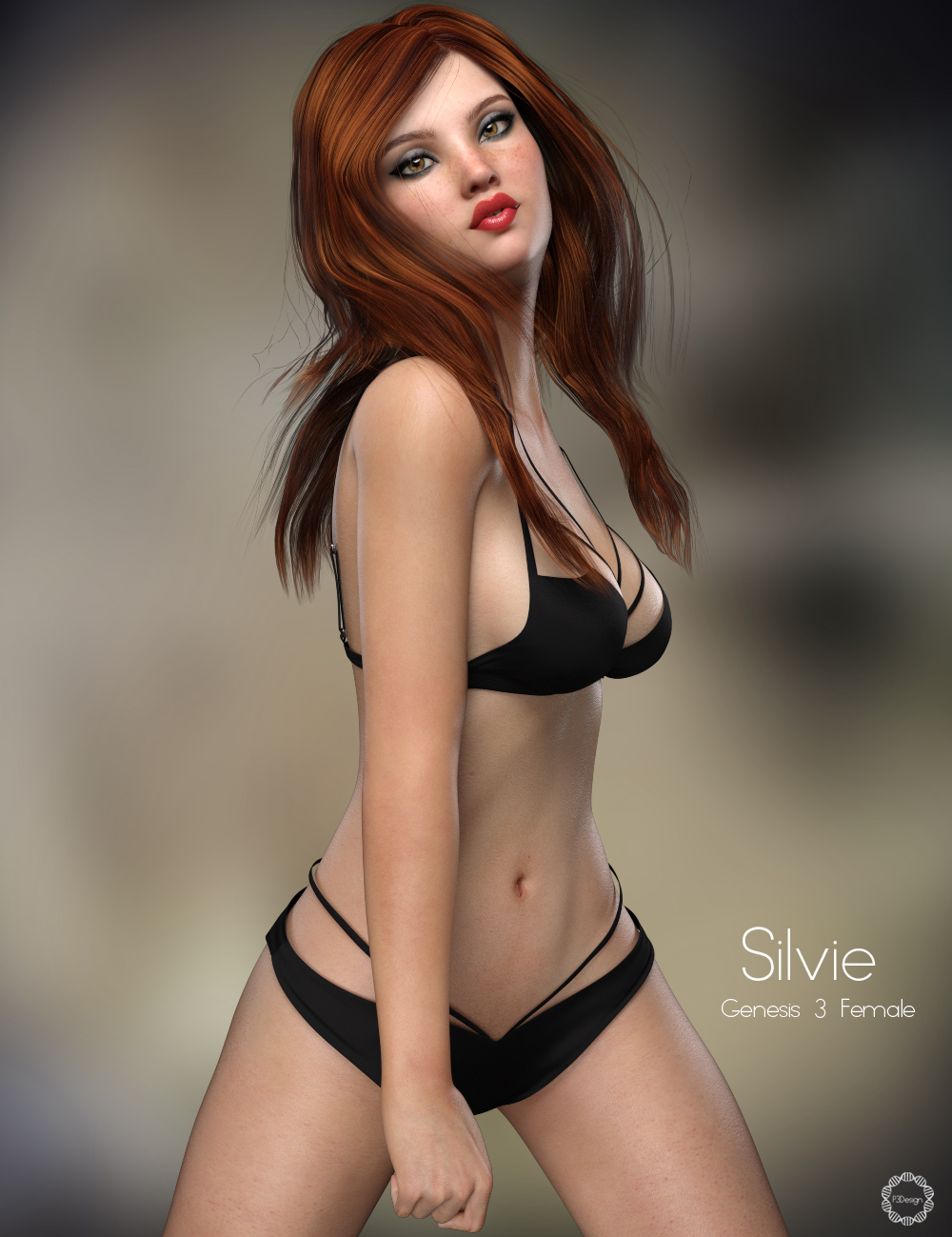 P3D Silvie by: P3Design, 3D Models by Daz 3D