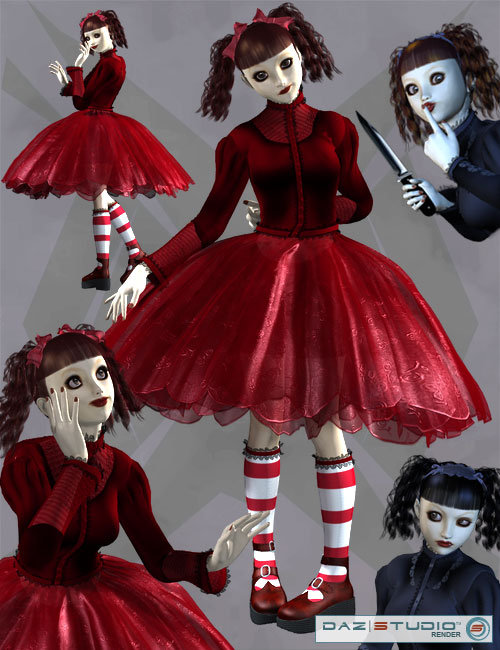 zz* - The Story is Dark-Poses for Gothic Lolita [Documentation Center]