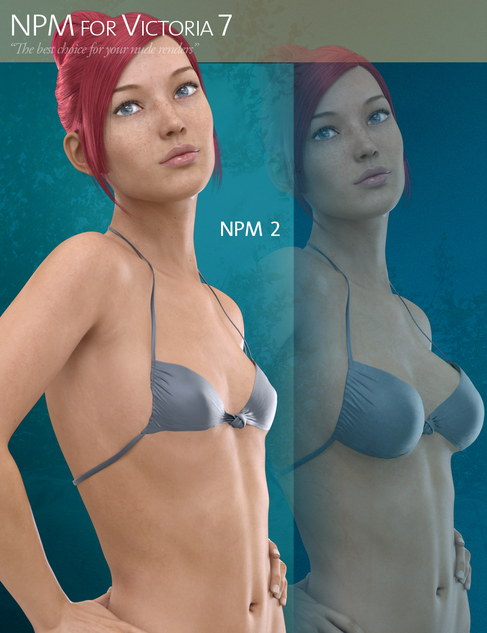 Natural Petite Morphs for Victoria 7 by: Posermatic, 3D Models by Daz 3D
