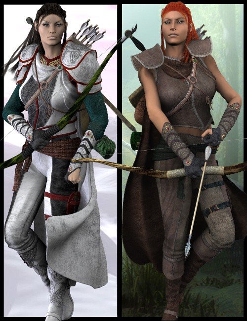 Northlander: Wastelands & Forest Clans by: , 3D Models by Daz 3D