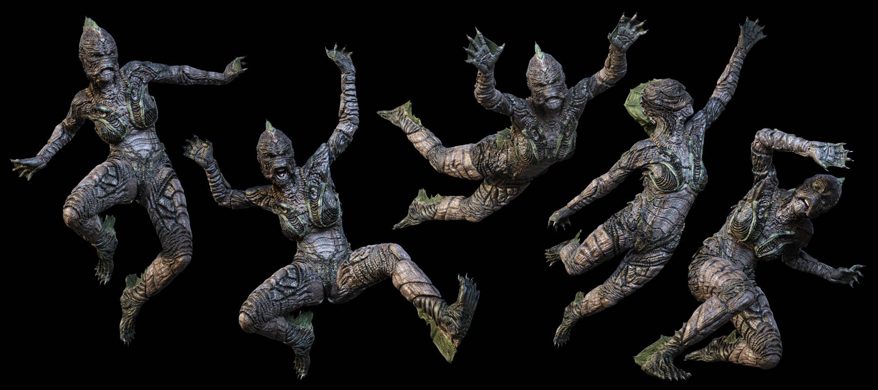 Capsces Poses and Expressions for Creech Evolution Female Capsces Poses and Expressions for Creech Evolution Female by: Capsces Digital Ink, 3D Models by Daz 3D
