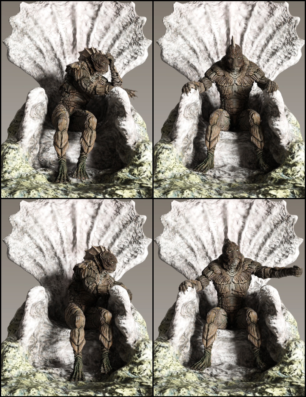 Quixotry's Poses for Creech Evolution Quixotry's Poses for Creech Evolution by: Quixotry, 3D Models by Daz 3D