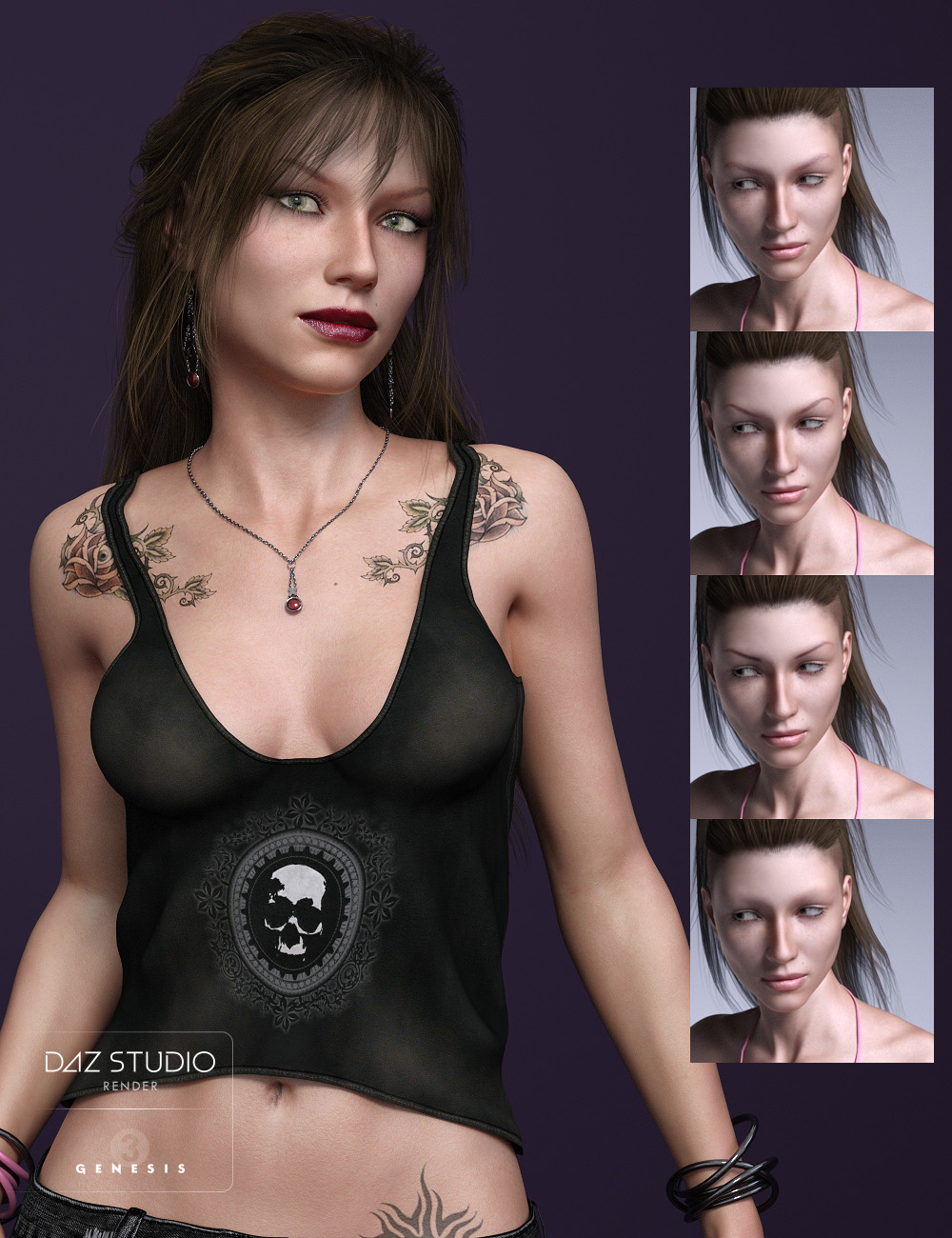 Kimberly for Ophelia 7 and Genesis 3 Female Kimberly for Ophelia 7 and Genesis 3 Female by: Darwins Mishap(s), 3D Models by Daz 3D