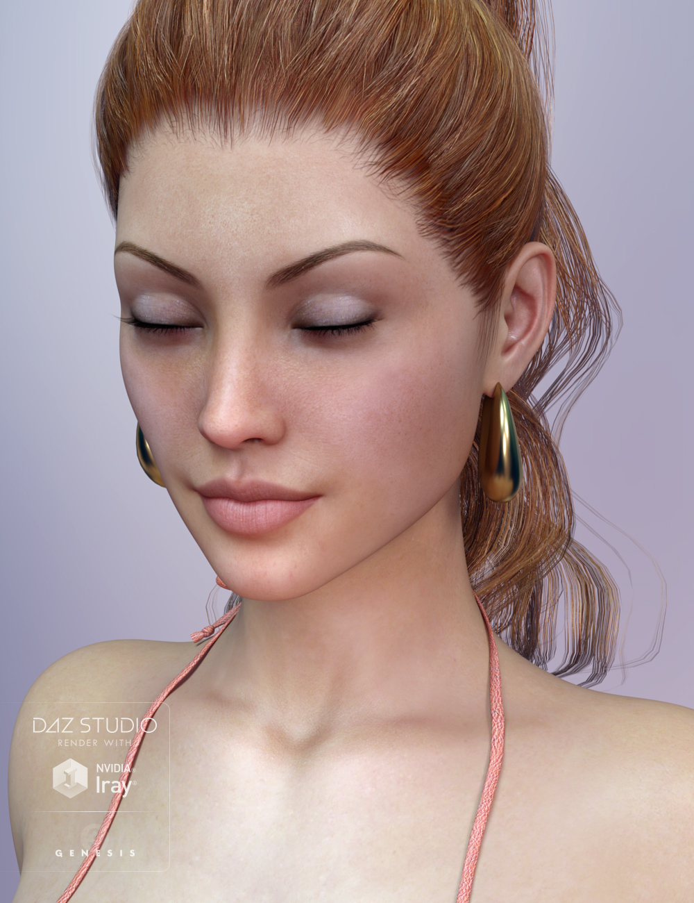 Sanza for Genesis 3 Female by: Freja, 3D Models by Daz 3D