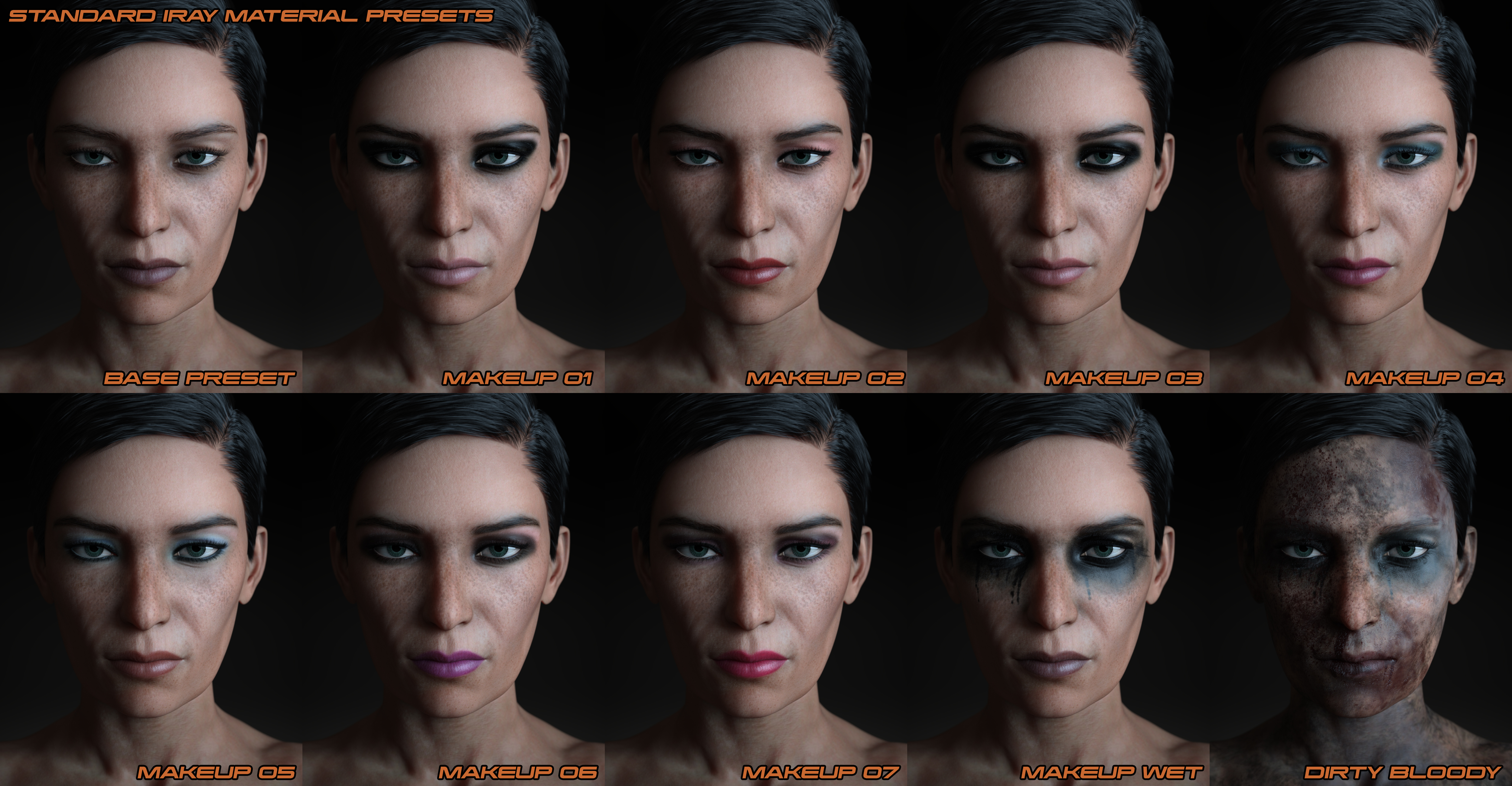 Satine HD for Genesis 3 Female by: Linday, 3D Models by Daz 3D