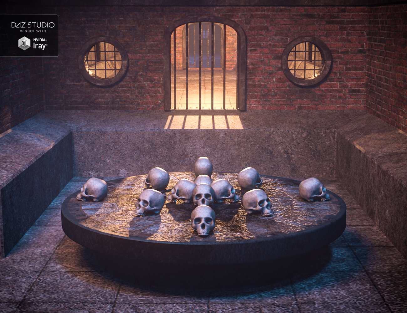 Chamber of Sorrows by: ForbiddenWhispersVal3dart, 3D Models by Daz 3D