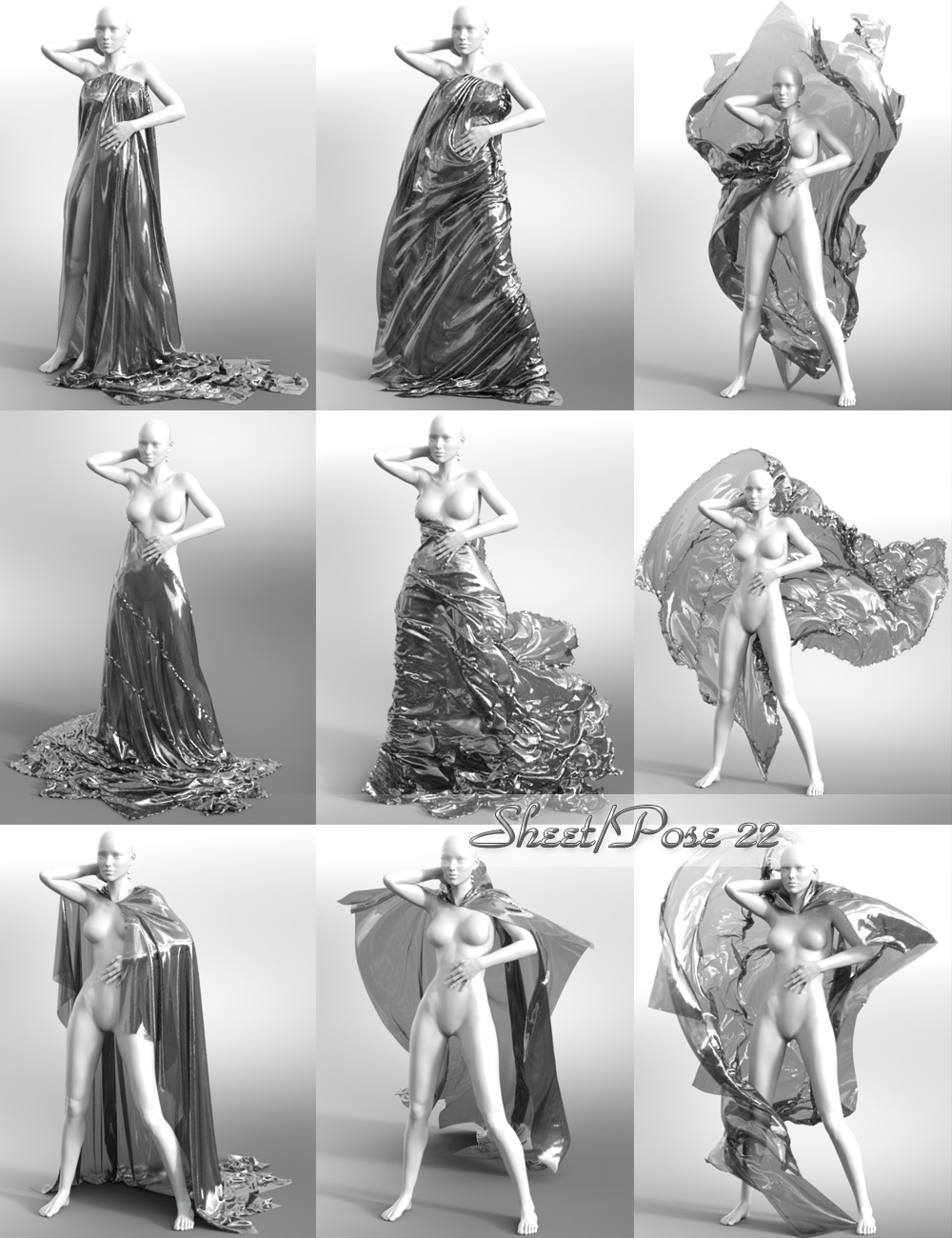 Shiny SheetZ II Genesis 3 Female(s) Shiny SheetZ II Genesis 3 Female(s) by: Jepe, 3D Models by Daz 3D