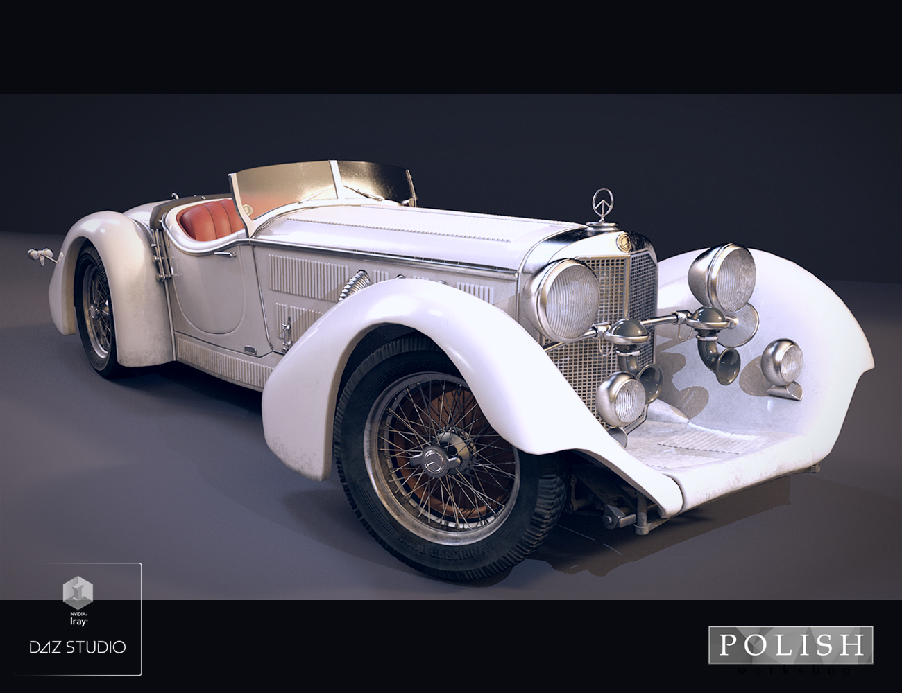 Retro Super Roadster Retro Super Roadster by: Polish, 3D Models by Daz 3D