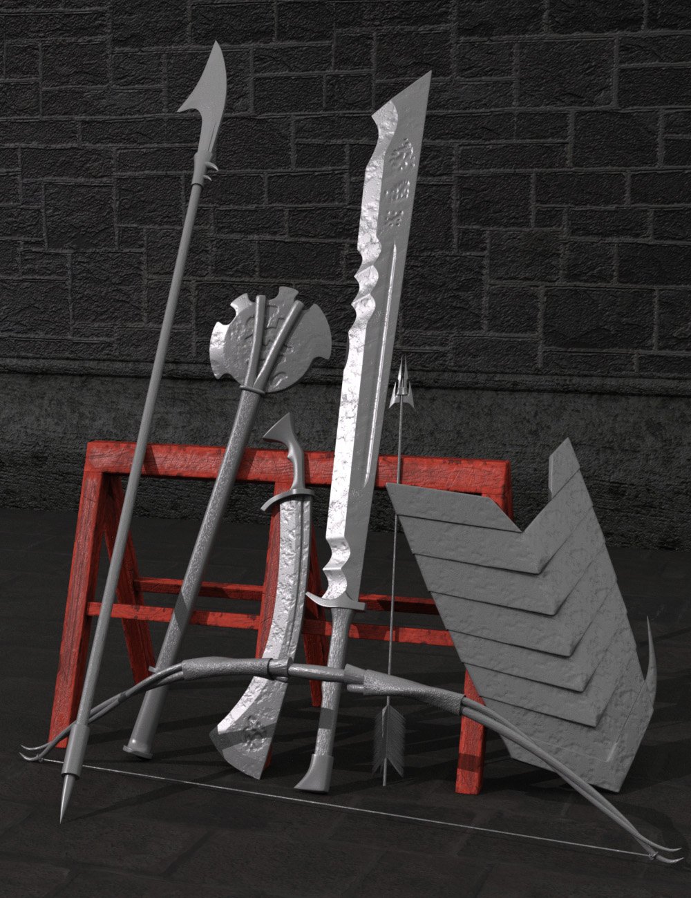 Armory of Five Realms - Orcs Armory of Five Realms - Orcs by: Valandar, 3D Models by Daz 3D