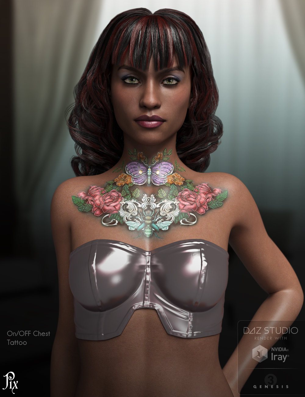 Pix Izarra for Genesis 3 Female Pix Izarra for Genesis 3 Female by: Pixeluna, 3D Models by Daz 3D