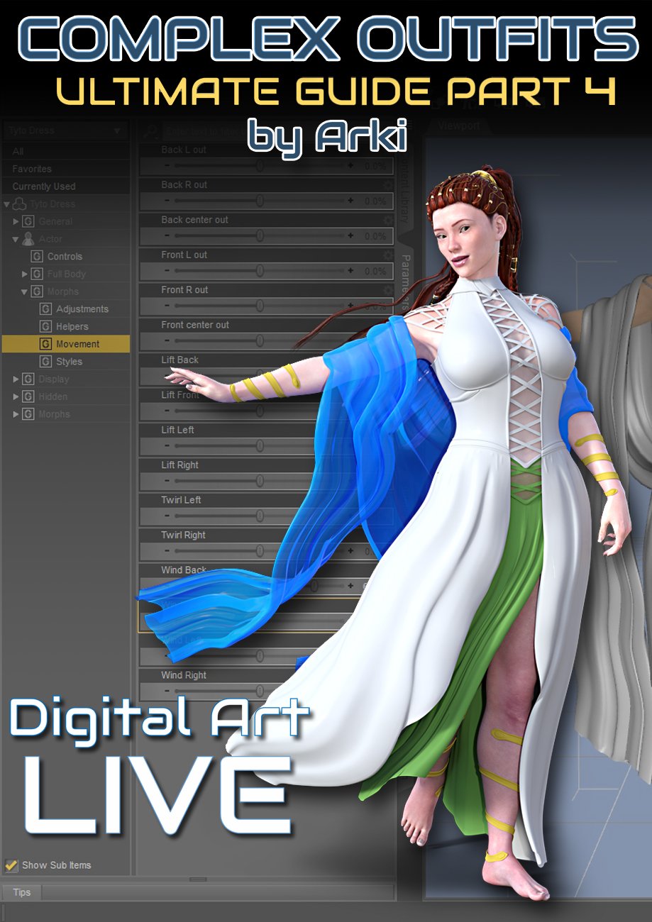 The Ultimate Guide to Creating Complex Outfits (Part 4) by: Digital Art LiveArki, 3D Models by Daz 3D