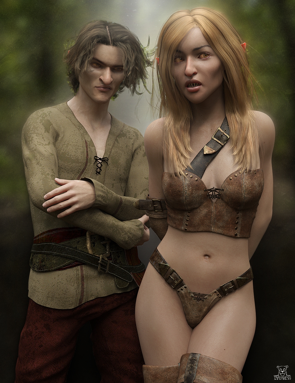 LY Fantasy Races HD Faces and Bodies LY Fantasy Races HD Faces and Bodies by: Lyoness, 3D Models by Daz 3D