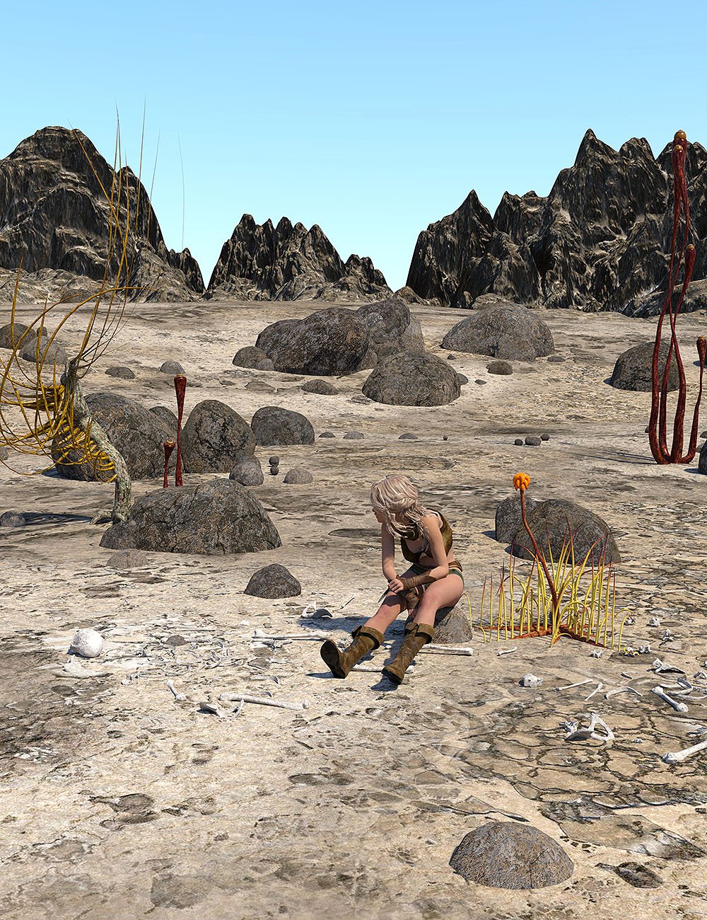 The Morak Badlands by: Orestes Graphics, 3D Models by Daz 3D
