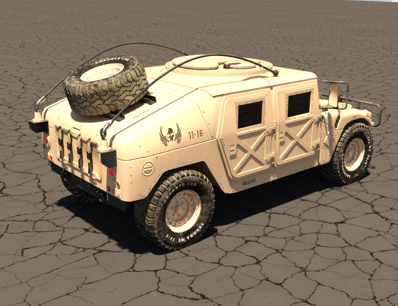 Light Tactical Vehicle Light Tactical Vehicle by: DarkEdgeDesign, 3D Models by Daz 3D