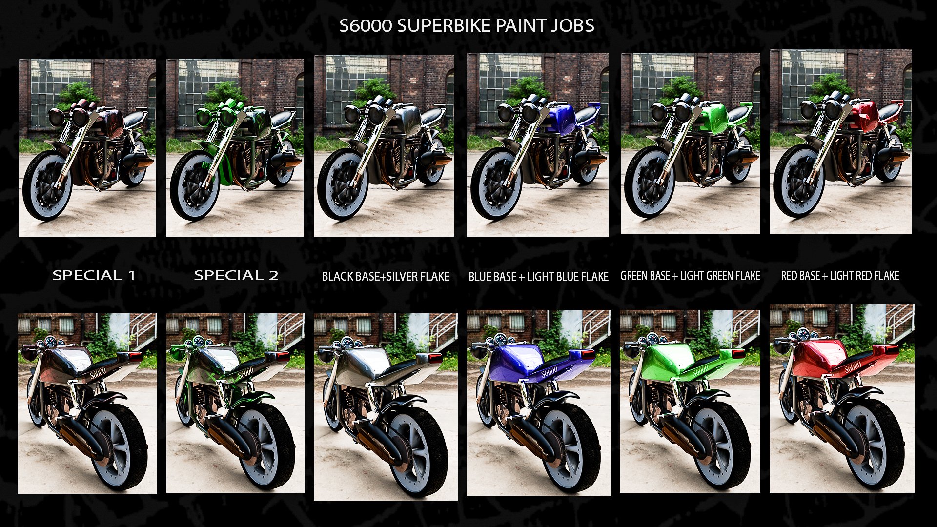 S6000 Superbike by: Serum, 3D Models by Daz 3D