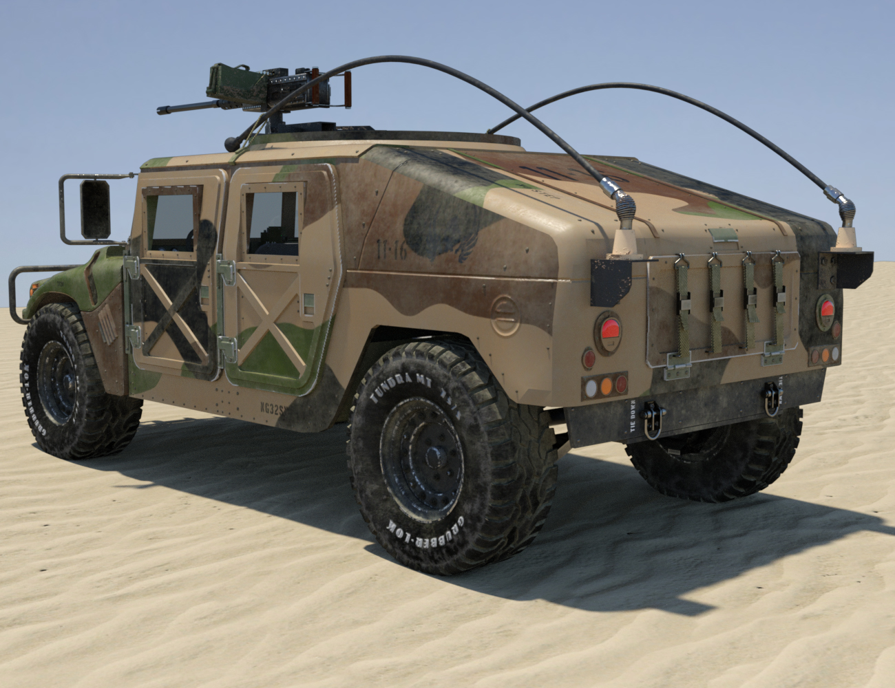 Light Tactical Vehicle - Texture Pack by: DarkEdgeDesign, 3D Models by Daz 3D