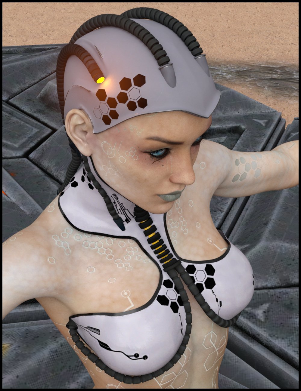 CyberAngel - The Outfit for Genesis 3 Female(s) CyberAngel - The Outfit for Genesis 3 Female(s) by: Nathy Design, 3D Models by Daz 3D