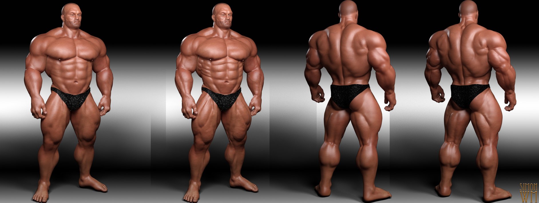 Hercules HD for Genesis 3 Male by: SimonWM, 3D Models by Daz 3D
