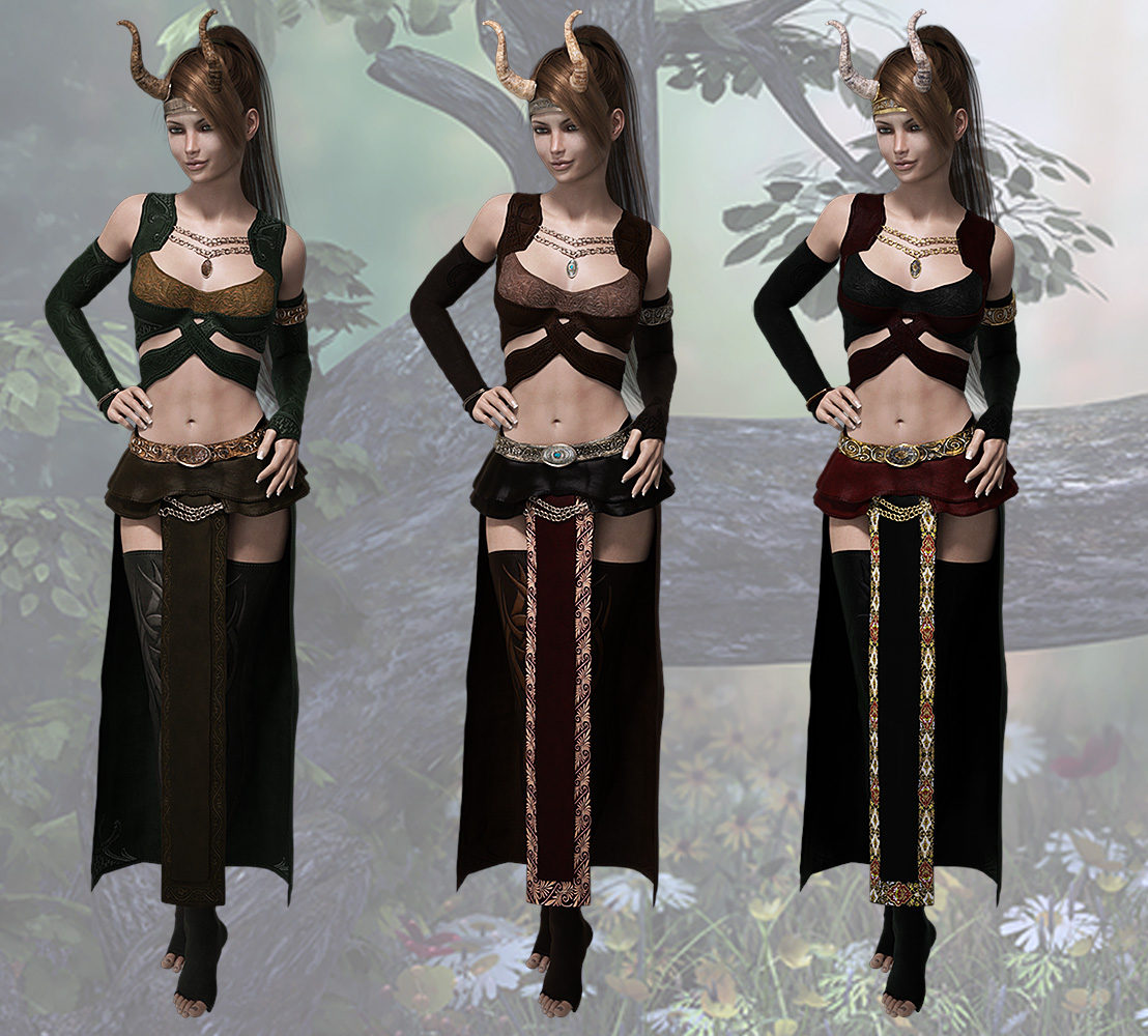 Necromancer for Genesis 3 Female(s) by: Shox-DesignAquarius, 3D Models by Daz 3D