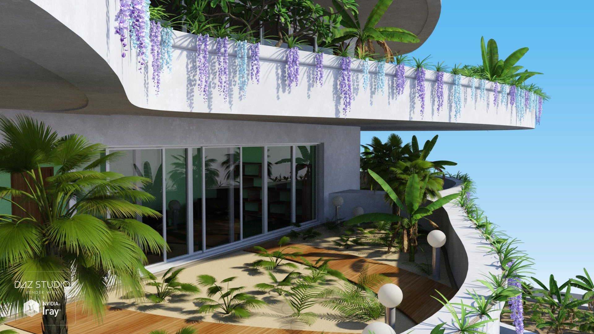 Eco Building Eco Building by: PeanterraAndrey Pestryakov, 3D Models by Daz 3D