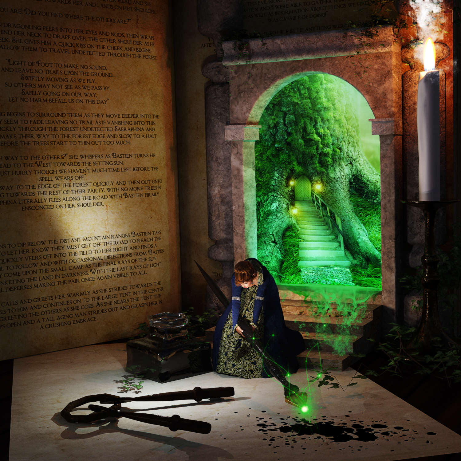 A Fantastical Story by: PandyGirl, 3D Models by Daz 3D