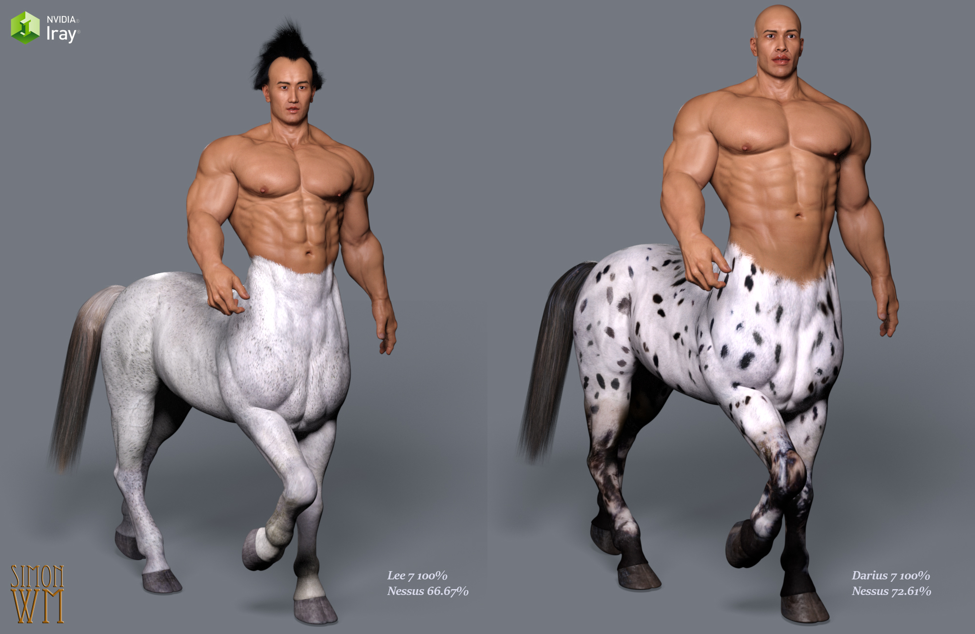 Nessus HD for Centaur 7 Male by: SimonWM, 3D Models by Daz 3D