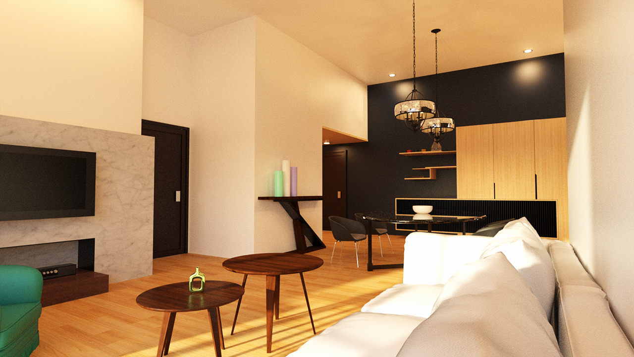 Minimalist Dining Room Minimalist Dining Room by: Tesla3dCorp, 3D Models by Daz 3D