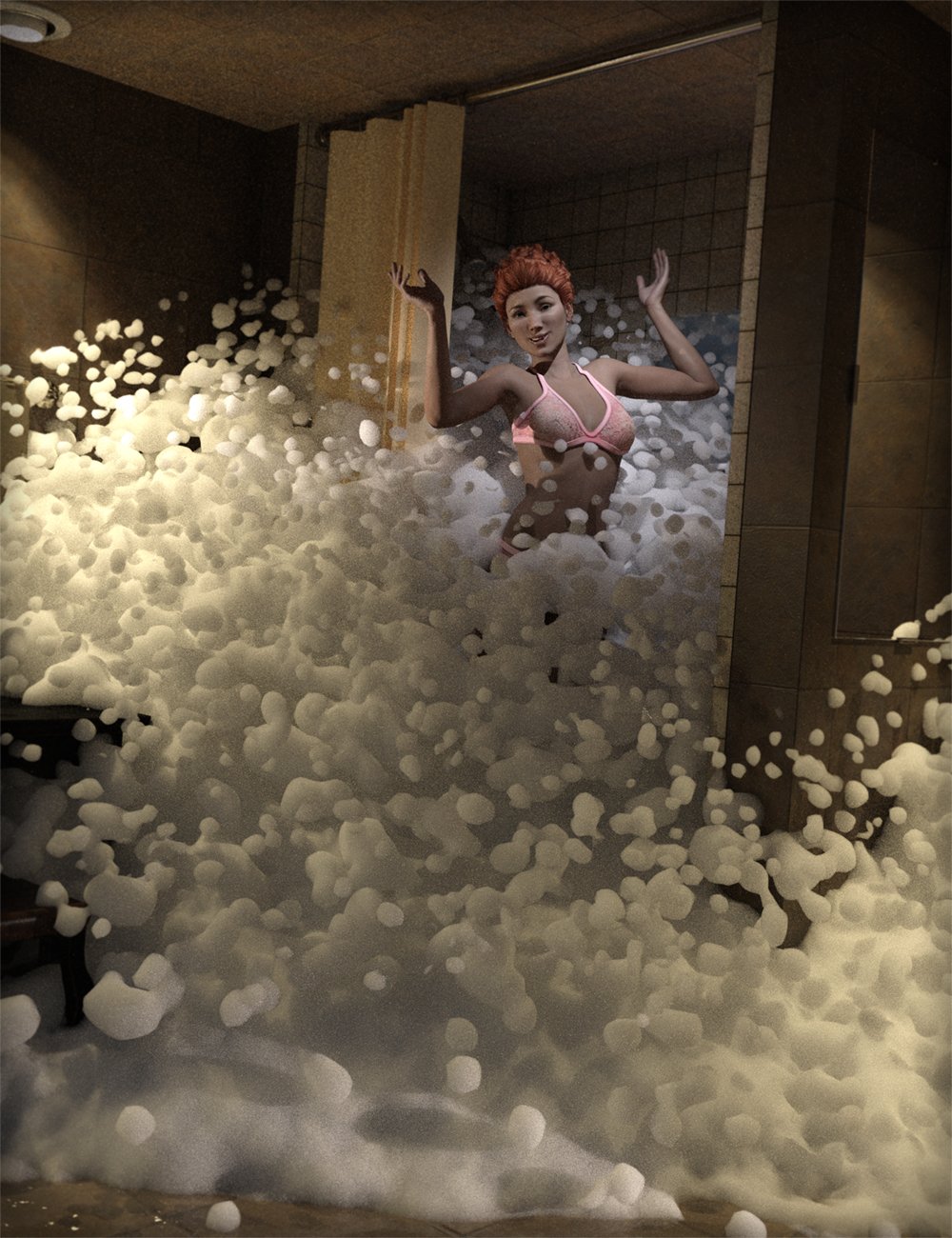 Foam Party Foam Party by: Marshian, 3D Models by Daz 3D