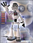 Toon-Bot Chomper by: , 3D Models by Daz 3D