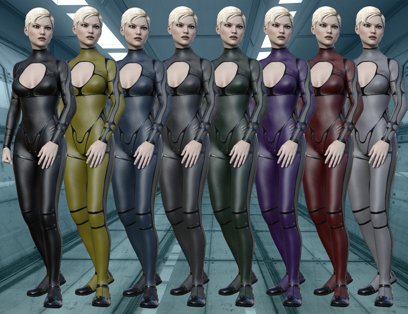 Mace Assassin for Genesis 3 Female(s) by: midnight_stories, 3D Models by Daz 3D