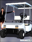 Golf Cart by: Alberto Daniel Russo, 3D Models by Daz 3D