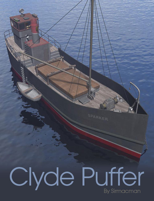 Clyde Puffer by: sirmacman, 3D Models by Daz 3D