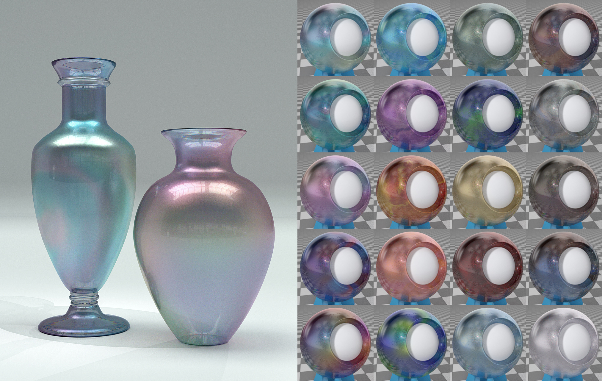 Rialto Glassworks Shaders and Props for Iray by: Khory, 3D Models by Daz 3D