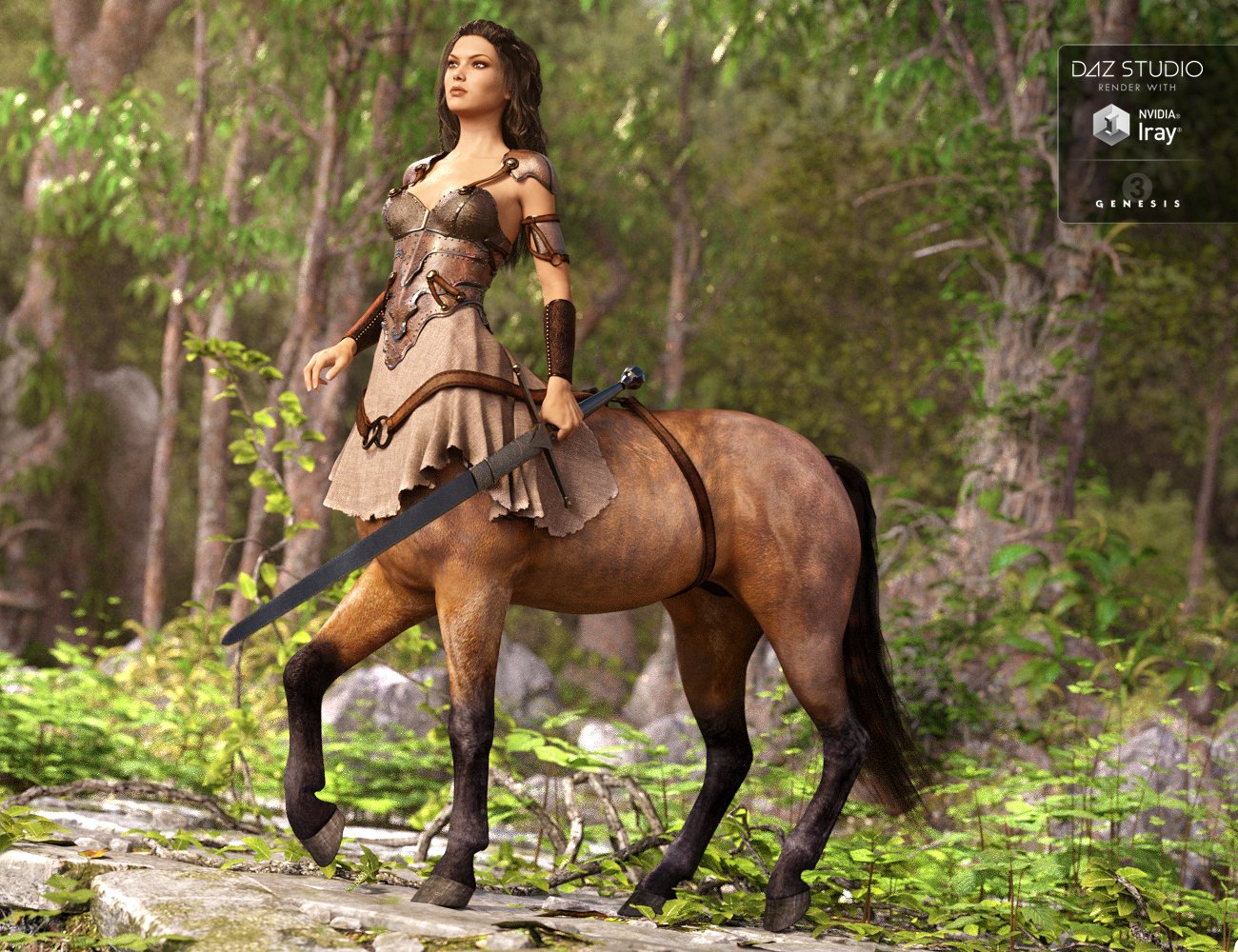 Warrior Queen Outfit for Centaur 7 Female Warrior Queen Outfit for Centaur 7 Female by: Barbara BrundonDirtyFairyUmblefugly, 3D Models by Daz 3D