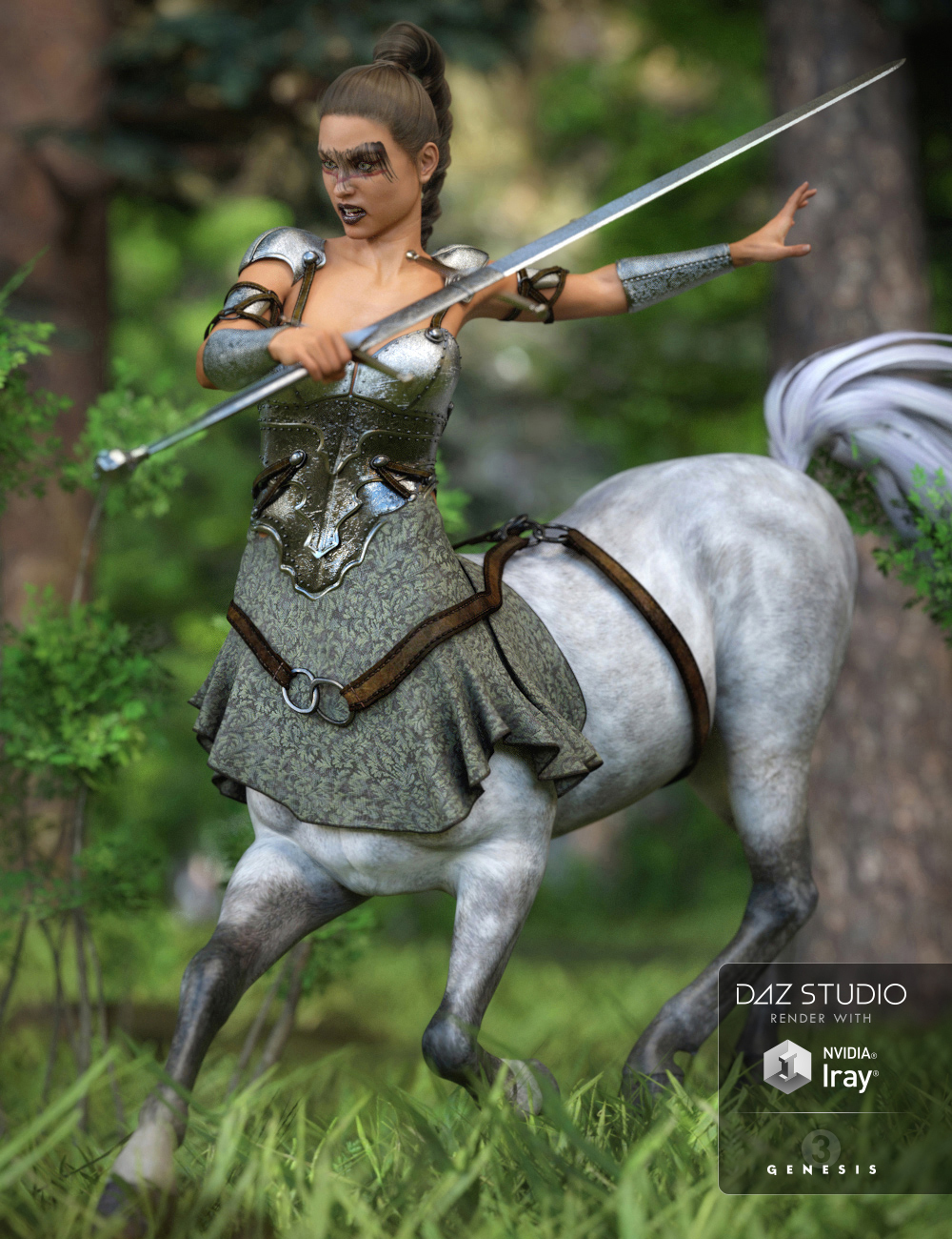 Warrior Queen Outfit Textures by: DirtyFairy, 3D Models by Daz 3D