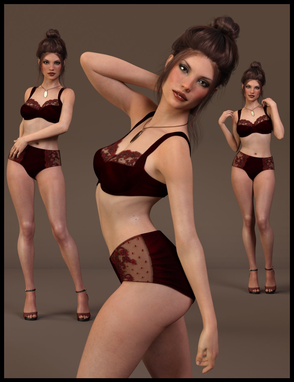 Fascination Poses for Genesis 3 Female by: lunchlady, 3D Models by Daz 3D