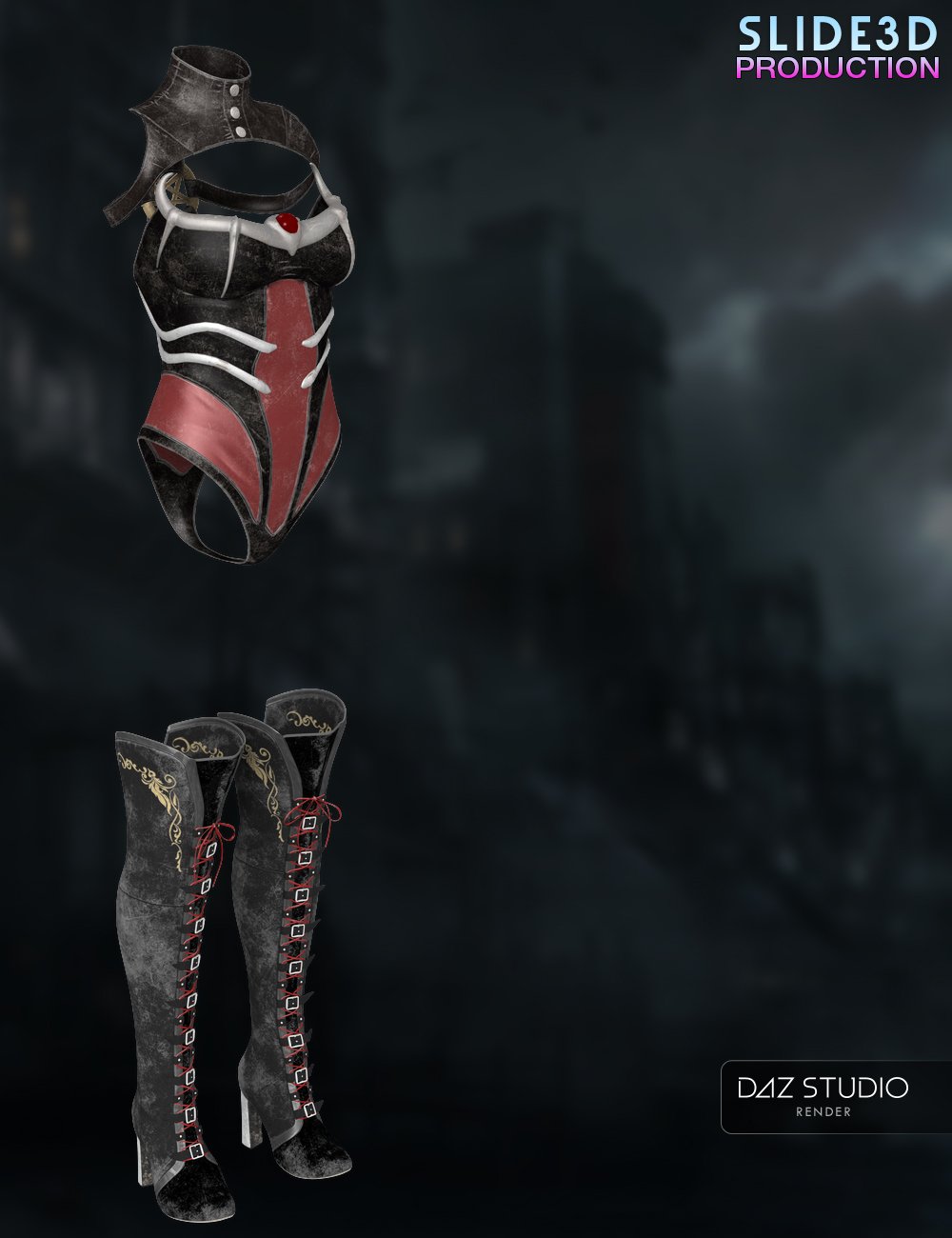 Slide3D Sinister Huntress for Genesis 3 Female(s) Slide3D Sinister Huntress for Genesis 3 Female(s) by: Slide3D, 3D Models by Daz 3D