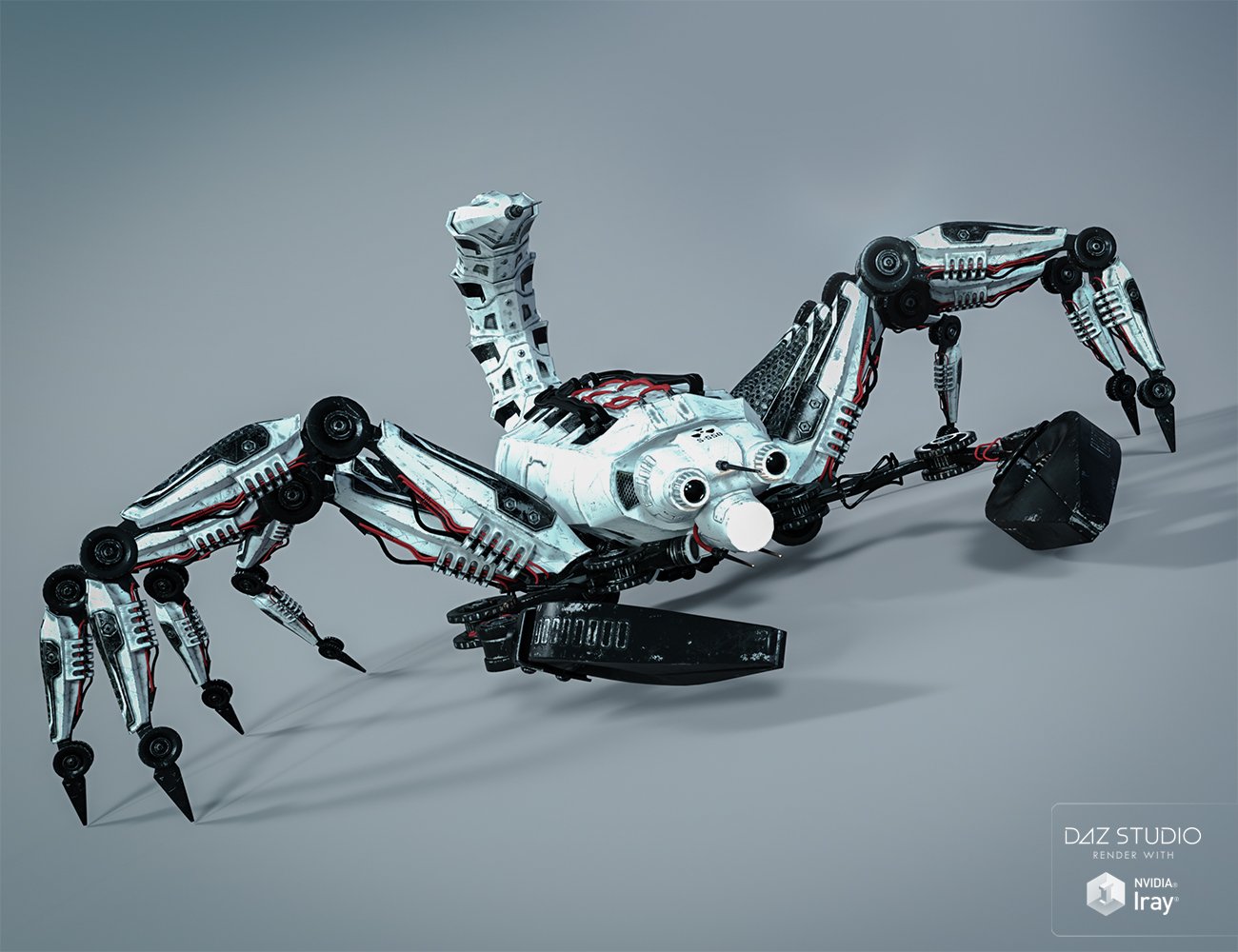 Marcoor Intelbot Scorpion Addon Marcoor Intelbot Scorpion Addon by: Ravnheart, 3D Models by Daz 3D