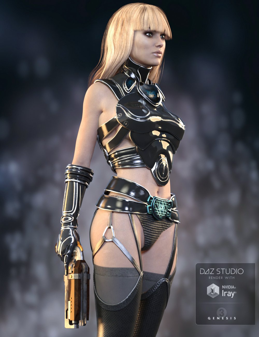 Emeka Outfit for Genesis 3 Female(s) Emeka Outfit for Genesis 3 Female(s) by: YuraDemian, 3D Models by Daz 3D