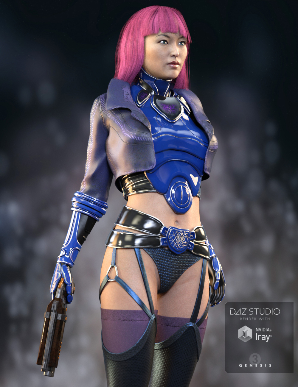 Emeka Outfit for Genesis 3 Female(s) Emeka Outfit for Genesis 3 Female(s) by: YuraDemian, 3D Models by Daz 3D