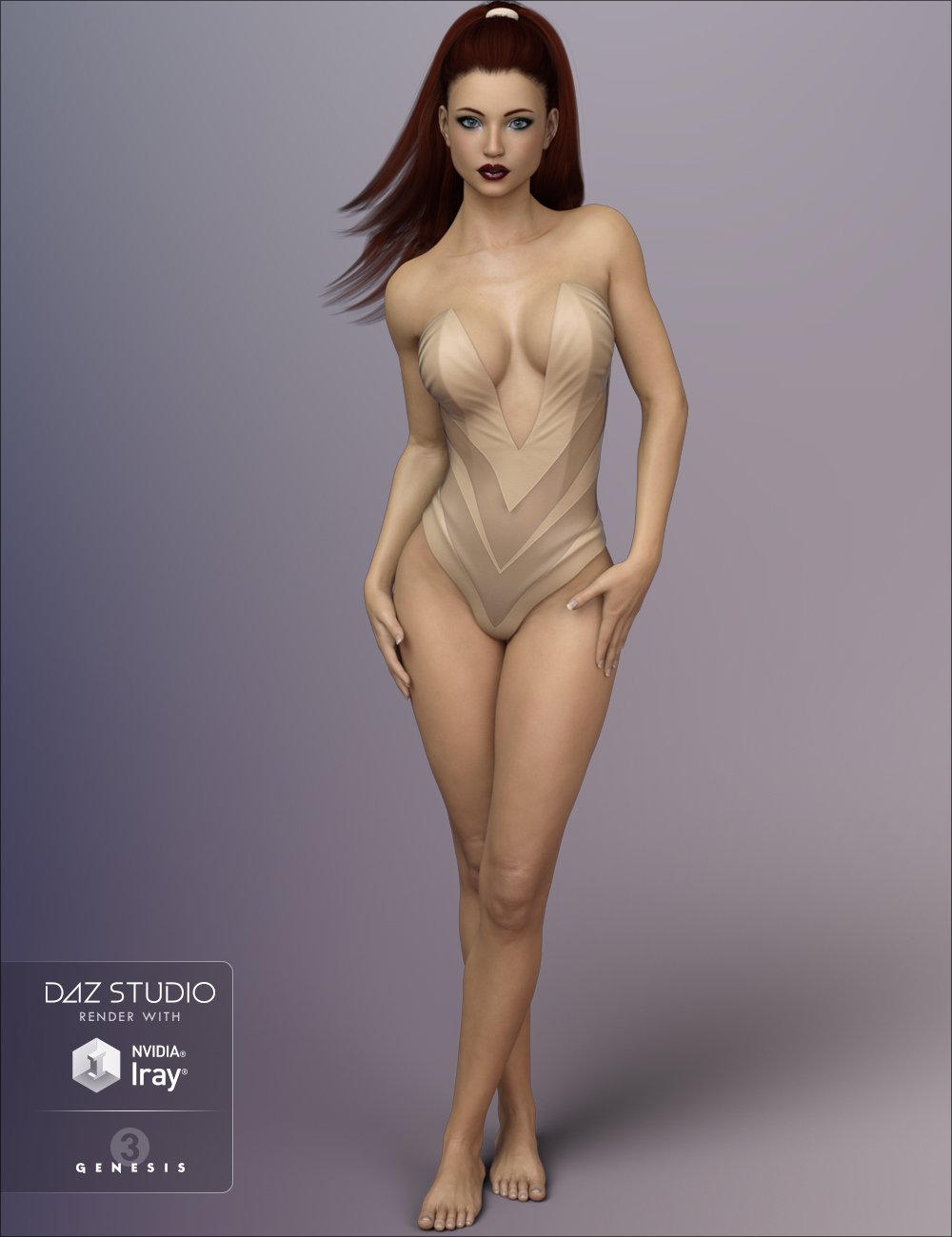 FW Kendra HD for Genesis 3 Female by: Fred Winkler Art, 3D Models by Daz 3D