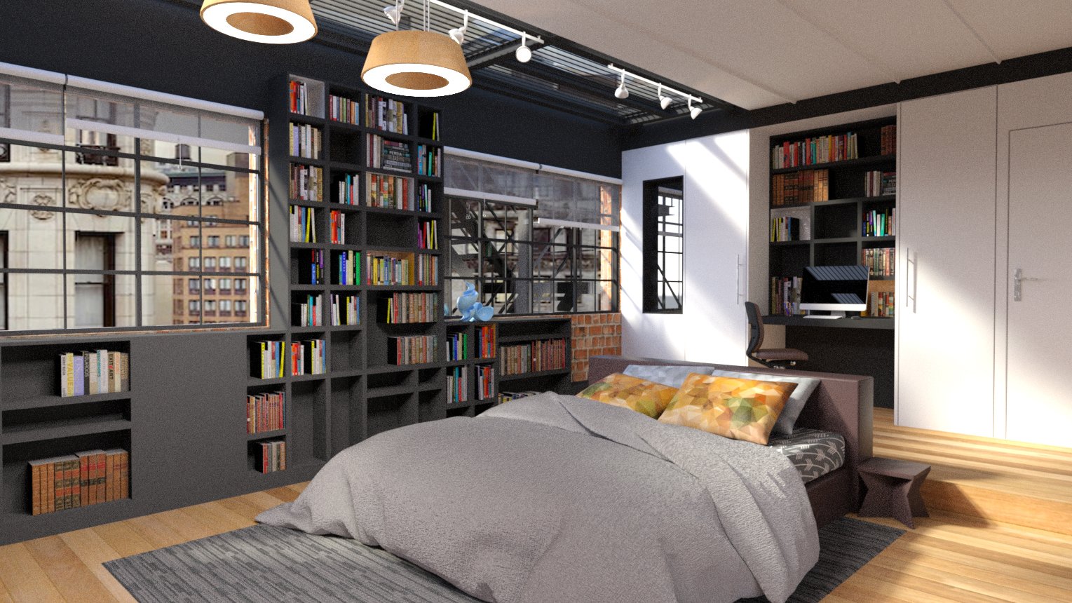 Brooklyn Apartment Brooklyn Apartment by: Digitallab3D, 3D Models by Daz 3D