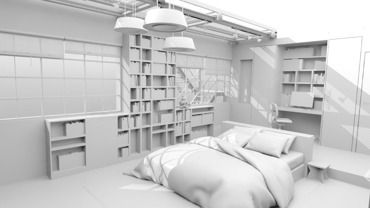 Brooklyn Apartment by: Digitallab3D, 3D Models by Daz 3D