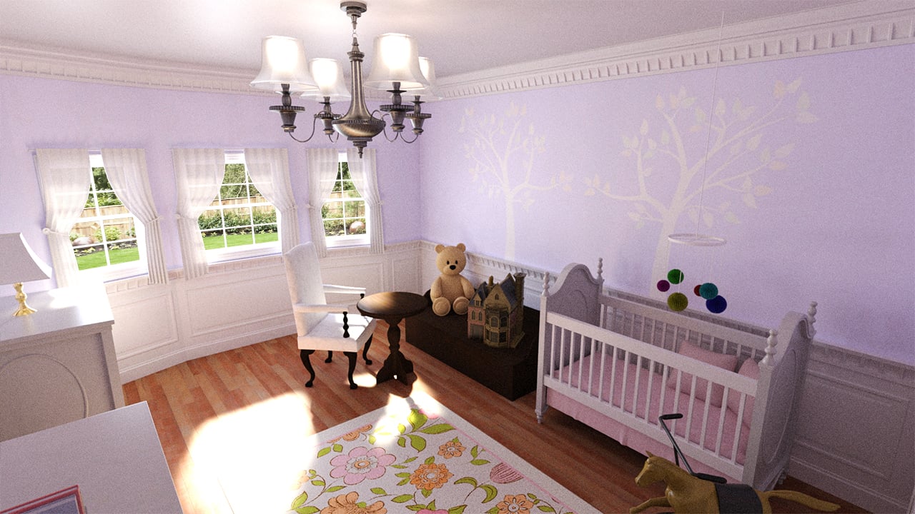 Nursery Room by: PerspectX, 3D Models by Daz 3D