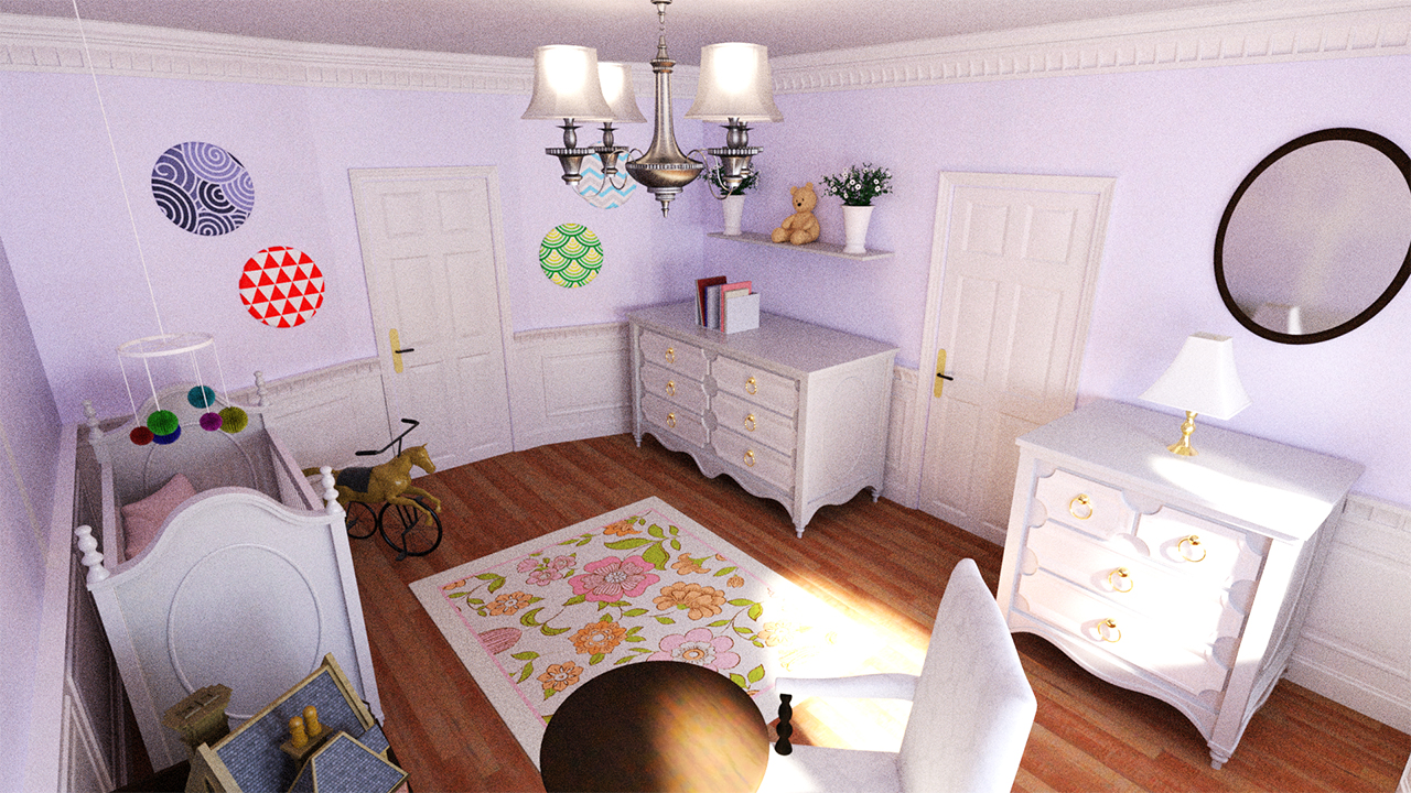 Nursery Room by: PerspectX, 3D Models by Daz 3D