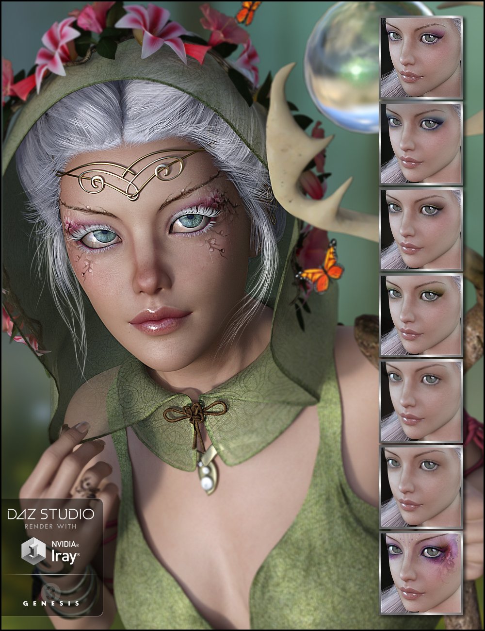 Woodlyn for Genesis 3 Female by: JessaiiAdiene, 3D Models by Daz 3D