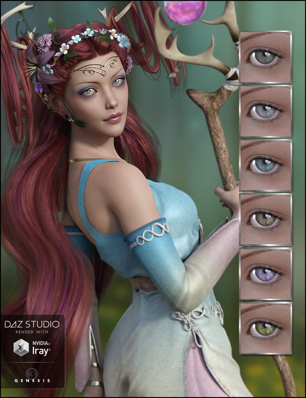 Woodlyn for Genesis 3 Female by: JessaiiAdiene, 3D Models by Daz 3D