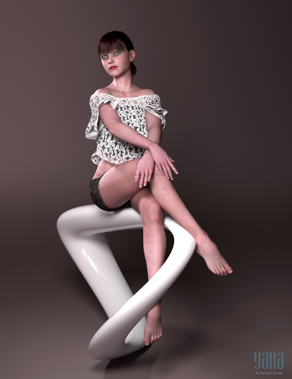 Yara HD for Genesis 3 Female Yara HD for Genesis 3 Female by: bluejaunte, 3D Models by Daz 3D