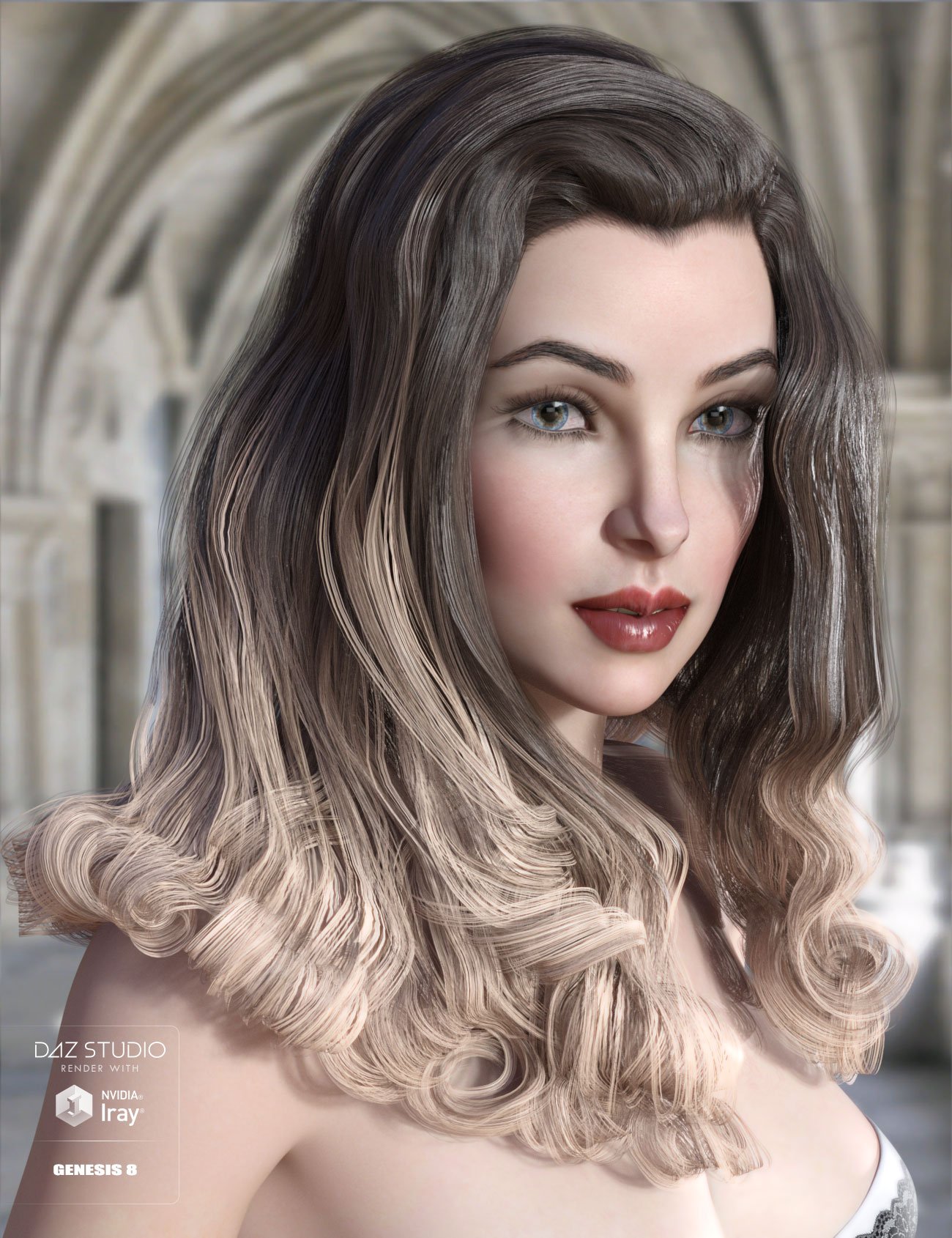 Fane Hair and Character for Genesis 8 Female(s) by: AprilYSH, 3D Models by Daz 3D