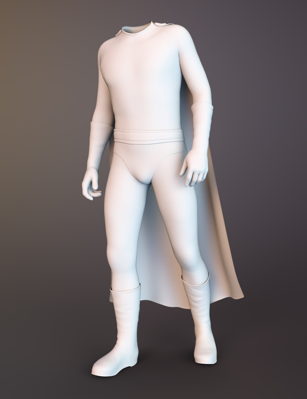 Toon Super Guy Suit for Genesis 3 Male(s) by: Barbara BrundonDemianUmblefugly, 3D Models by Daz 3D
